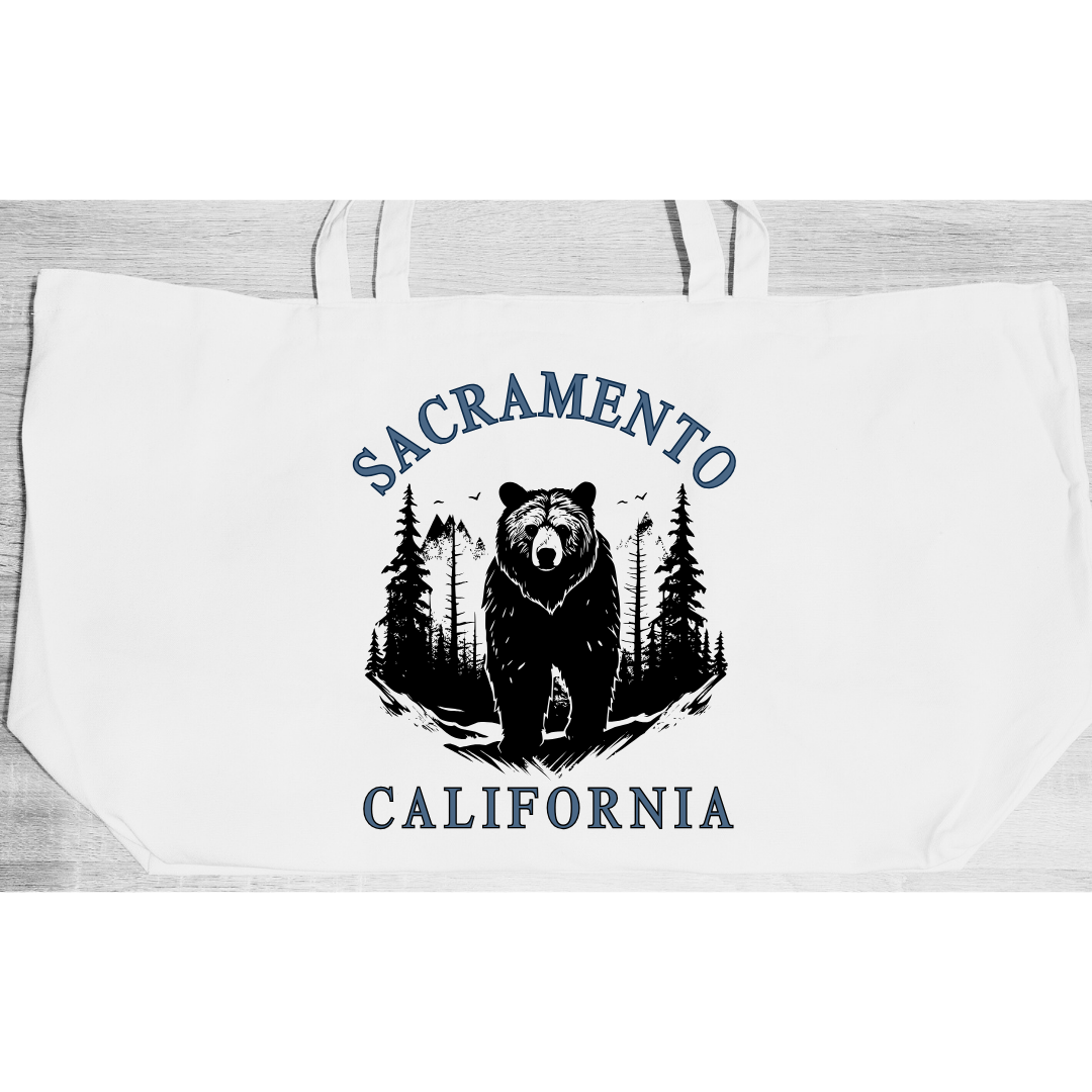 XXL Boat Tote (Cali Bear)