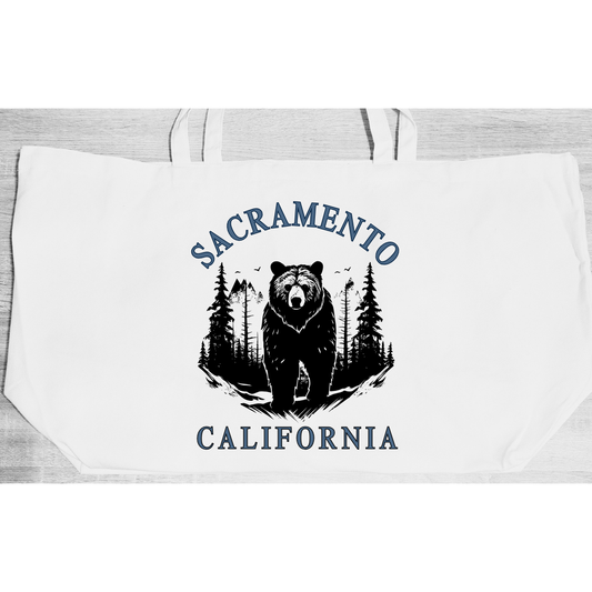 XXL Boat Tote (Cali Bear)