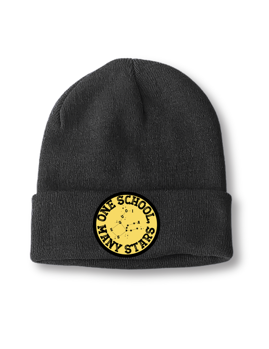 Kids Black Sequoia Stars Beanie