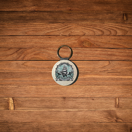 Anchored Soul Keychain