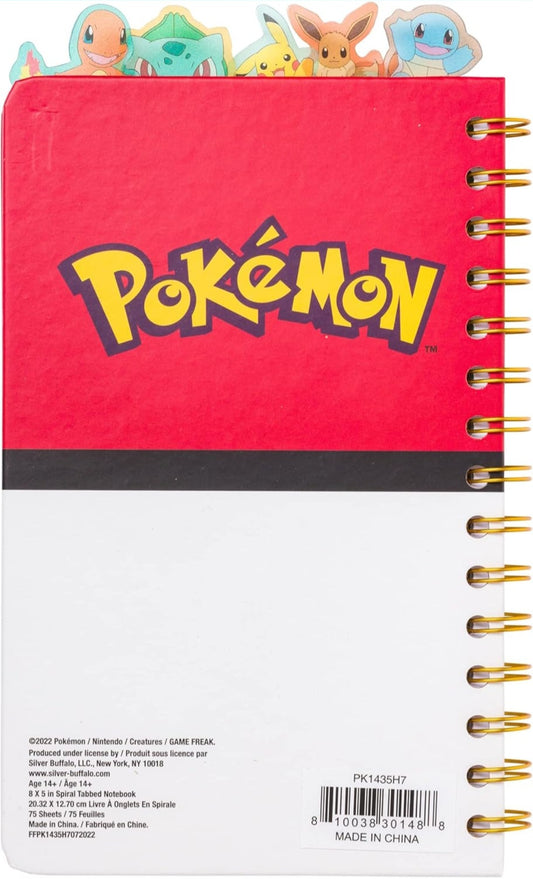 Silver Buffalo Pokémon Pokeball Notebook