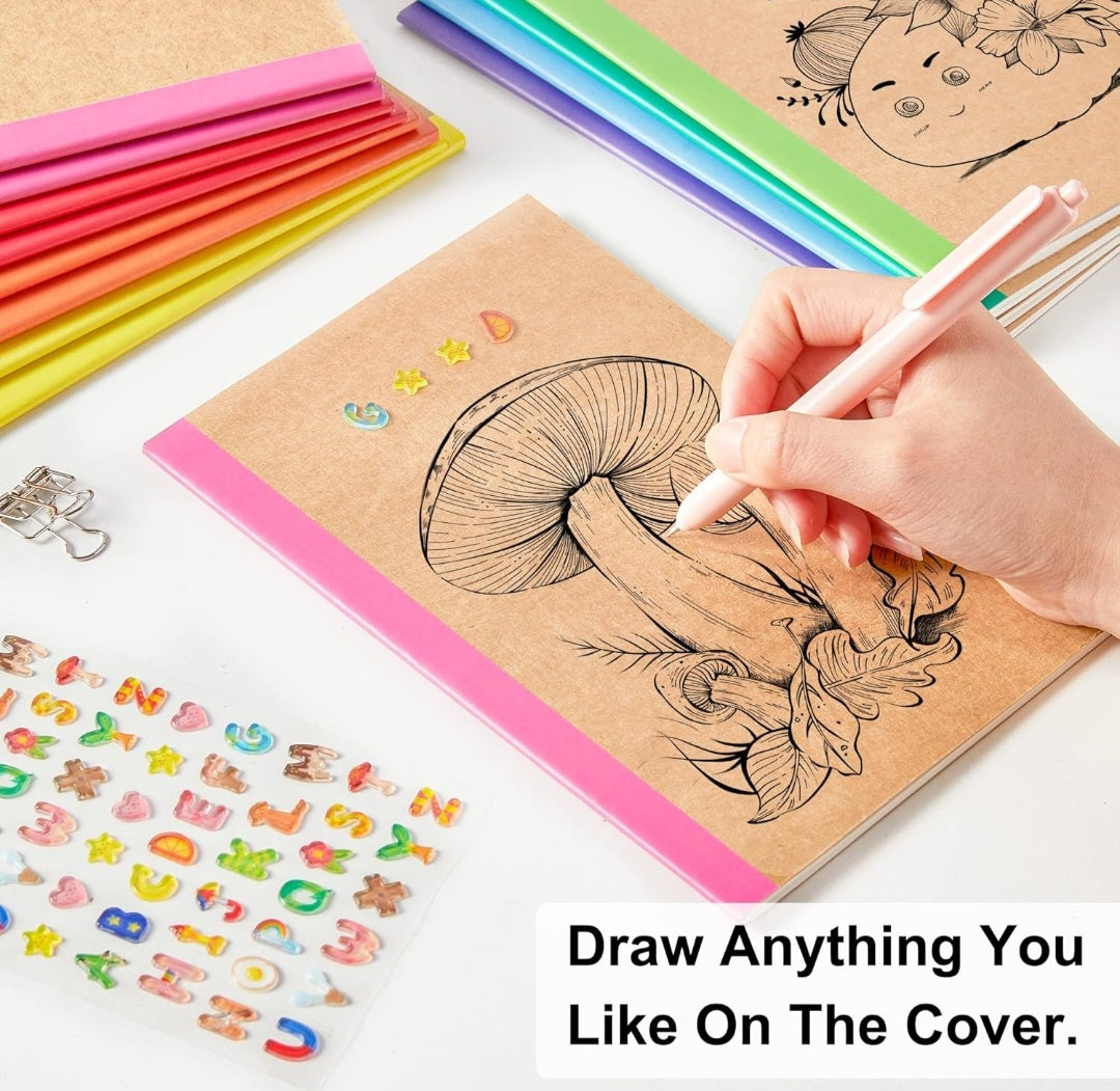 Color Spine Notebook